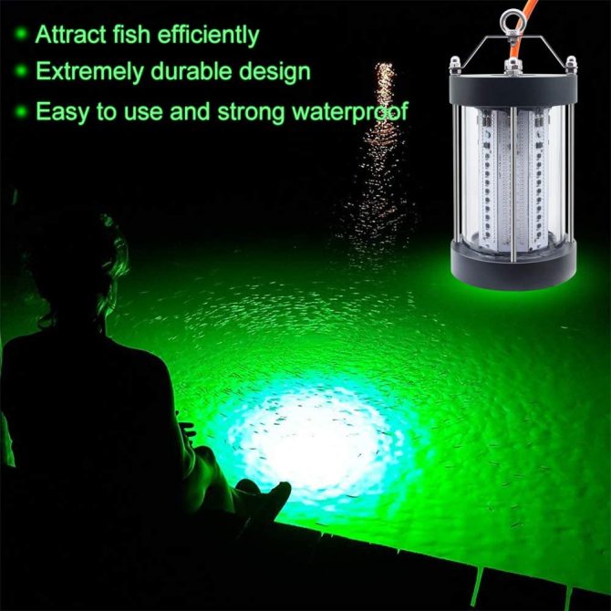 NS 500W LED Underwater Fishing Light 35,000 Lumen Night Fish Attracting Light IP68 Waterproof AC110V - Image 6