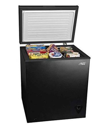 5 cu ft Chest Freezer for Your House, Garage, Basement, Apartment, Kitchen, Cabin, Lake House, Timeshare, or Business