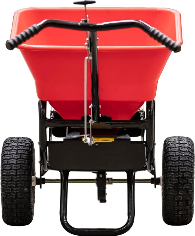 Multi-Purpose Walk Behind Push Spreader 3039632R Grounds Keeper, 100 Pound Capacity, Multi Use Tool for Grass Seed, Salt, De-Icer, Fertilizer and Seeds - Image 4