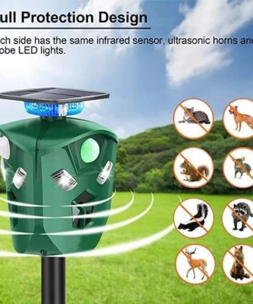 2021 New 360 Degree Solar animal Repeller