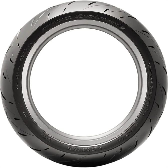 Dunlop Sportmax Roadsport 2 Radial Rear Motorcycle Tire 200/55ZR-17 (78W) - Image 5