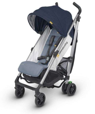 2018 UPPAbaby G-Luxe Stroller -Aidan Denim/Silver