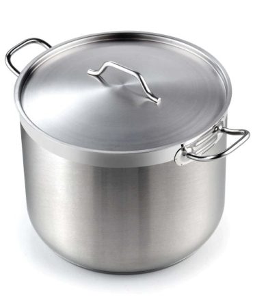Cooks Standard 02616 Professional Grade Lid 30 Quart Stainless Steel Stockpot, Silver