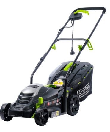 American Lawn Mower Company 50514 14 11-Amp Corded Electric Lawn Mower, Black
