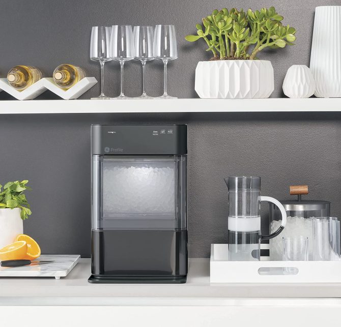 GE Profile Opal 2.0 | Countertop Nugget Ice Maker | Ice Machine with WiFi Connectivity | Smart Home Kitchen Essentials | Black Stainless - Image 29