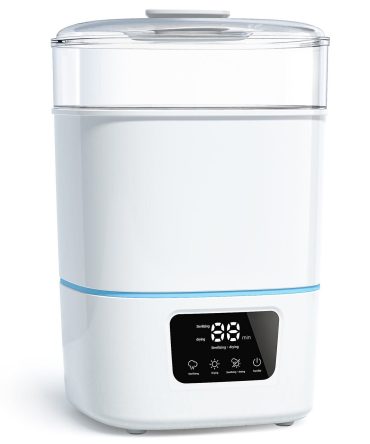 Luxury 3-In-1 Baby Bottle Steam Sterilizer And Dryer With LCD Screen