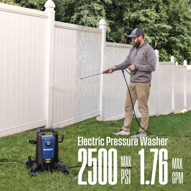 ePX3500 Electric Pressure Washer, 2500 Max PSI 1.76 Max GPM - Image 22