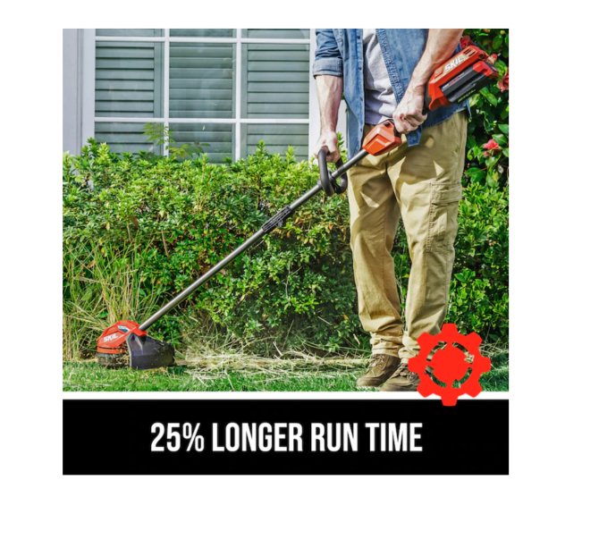CB7478C-11 PWRCORE 40 Brushless 40V 14 String Trimmer and Leaf Blower Combo Red (Kit with 2.5Ah Battery and Battery Charger) - Image 16