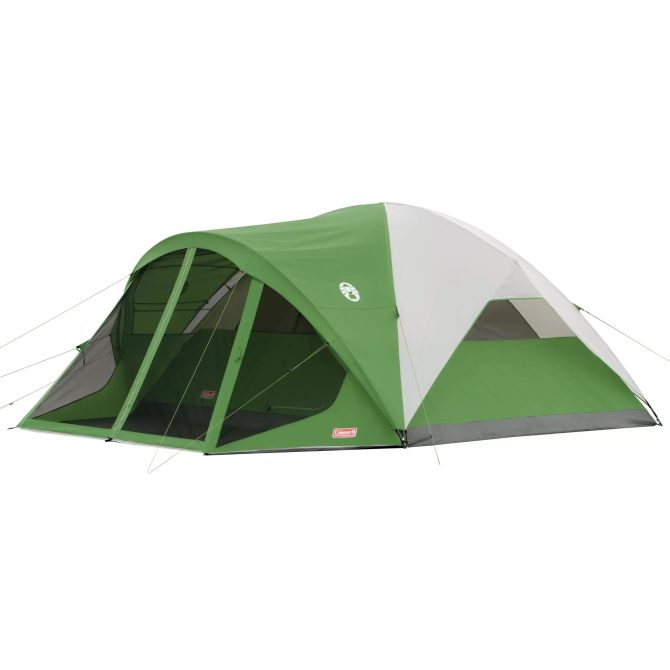 EVANSTON 8-Person Green Tent with Rainfly and WeatherTec System Spacious and Weatherproof Camping Tent - Image 6