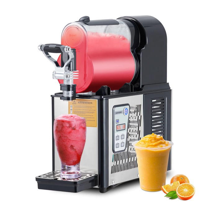 Commercial Slushie Machine 3L Stainless Steel Self-Cleaning Slushy Maker for Frozen Drinks,Snow Melting Ideal for Home,Coffee Shop,Restaurant - Image 9