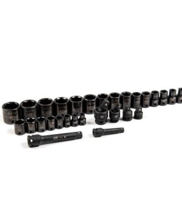 1006452341 29-Piece SAE 3/8 in., 1/2 in. Impact Socket Tray Set