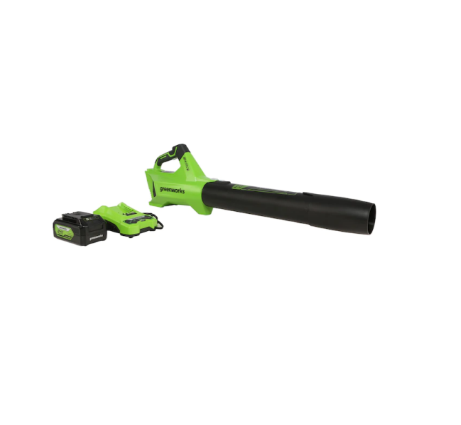 BL24L410 24-volt 450-CFM 110-MPH Brushless Handheld Cordless Electric Leaf Blower 4 Ah (Battery Charger Included) - Image 15