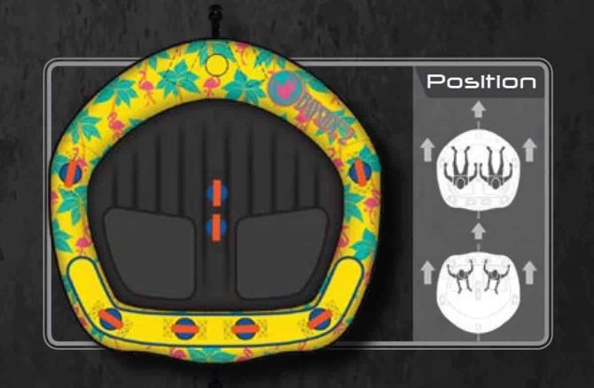 Body Glove Bayside 2 Person Seating Capacity, Inflatable, Waterskiing Towables - Image 8