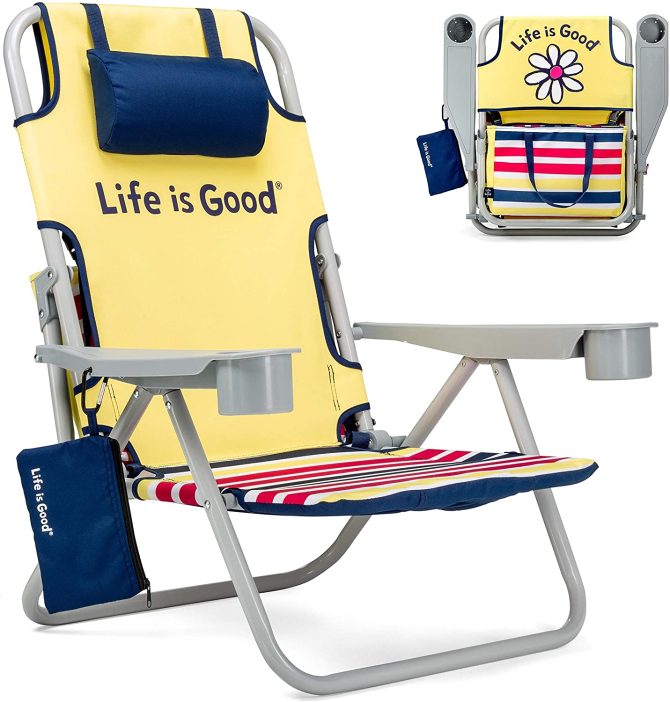 ake Blue Beach Chair, Short - Image 10