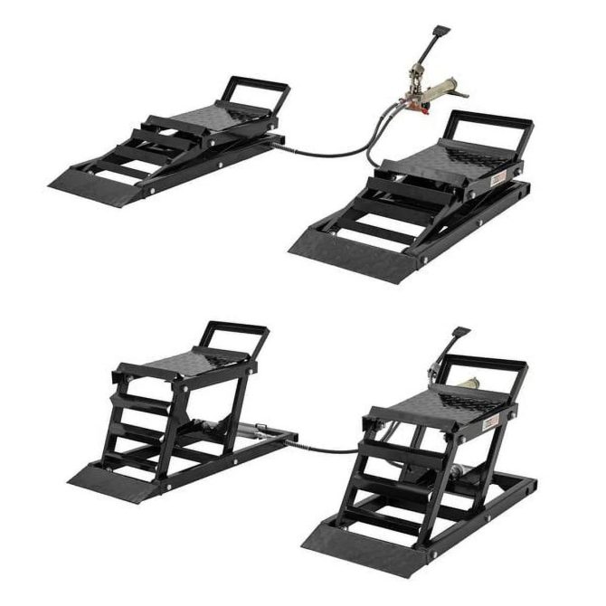 Black Widow Hydraulic Car Lift with Ramp – 3,000 lb. per pair Capacity - Image 6
