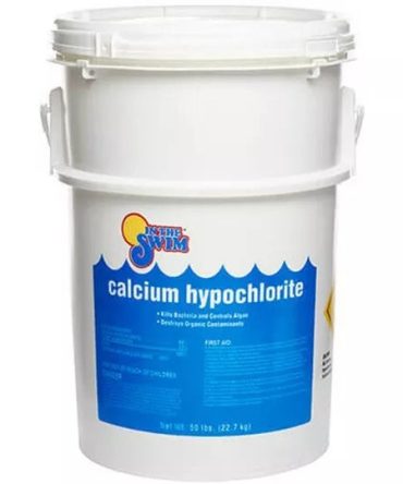 50 LBS CALCIUM HYPOCHLORITE POOL SHOCK BUCKET