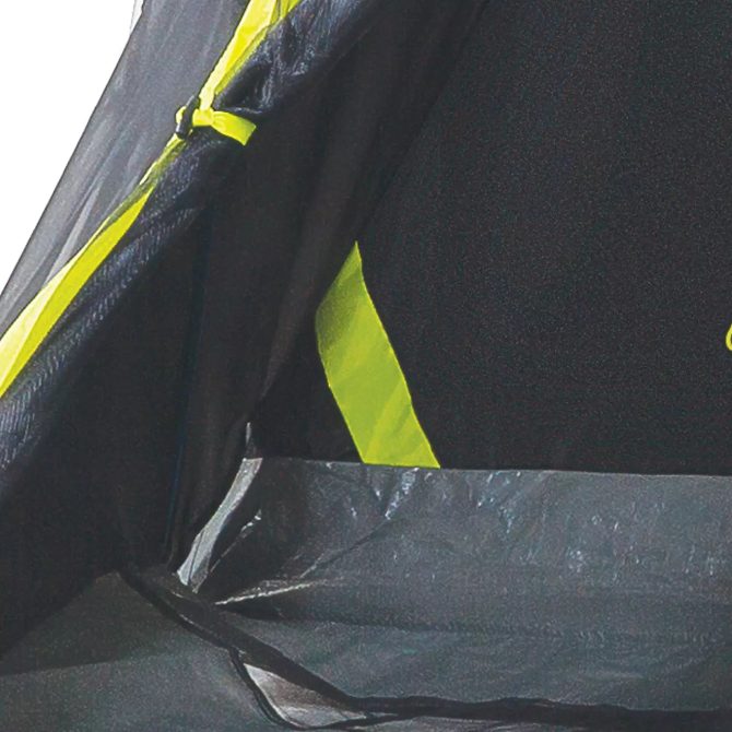 Carlsbad 4 Person Dome Tent with Screen Room Grey/Bright Green - Image 13