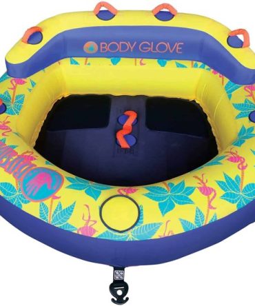 Body Glove Bayside 2 Person Seating Capacity, Inflatable, Waterskiing Towables