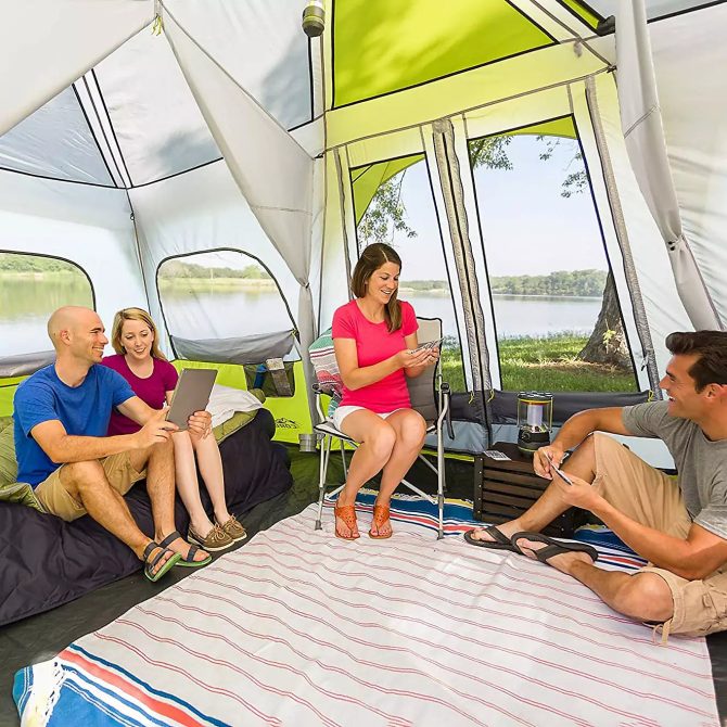 CORE Equipment Instant 12 Person Cabin Tent - Image 11