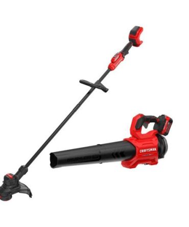 Brushless RP 2-Piece 20-volt Max Cordless Power Equipment Combo Kit (String Trimmer Included Blower Included)