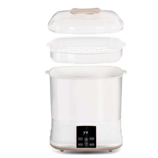 Premium 3-In-1 Baby Bottle Steam Sterilizer And Dryer With LED Monitor - Image 8