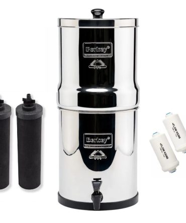 Royal Berkey Water Purification System with 2 Black & PF2 Fluoride Filters