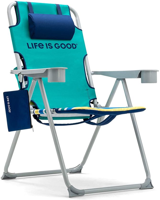 ake Blue Beach Chair, Short - Image 13
