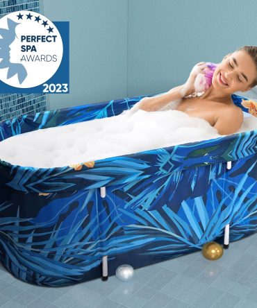 De-Stress 2023 Large Portable Folding Soaking Bathtub For Adults