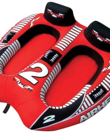 AHVI-F2 Viper 2 Double Rider Cockpit Inflatable Towable Lake Water Tube