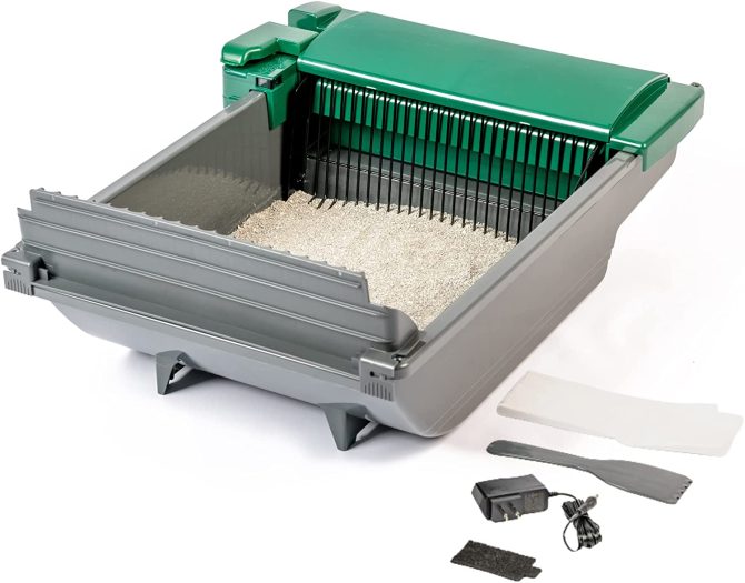 Pet Zone Smart Scoop Automatic Litter Box (Self Cleaning Litter Box, Cat Litter Box with No Expensive Refills) - Image 2