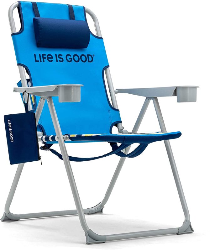 ake Blue Beach Chair, Short - Image 12