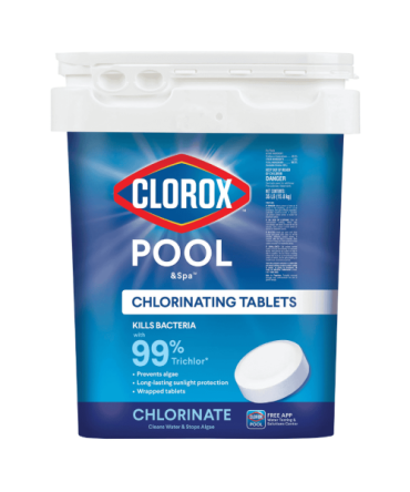 CLOROX Pool Spa Active99 3” Chlorinating Tablet, 35LB