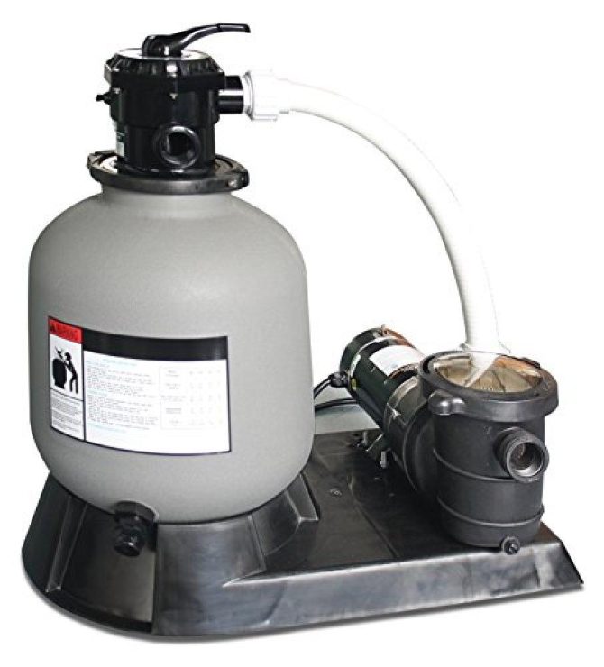 Swimline 22′′ Sand Filter for Swimming Pool with 2.0 HP Pump - Image 2