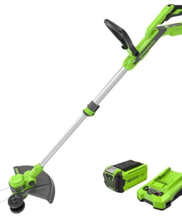 40V 13-Inch Cordless String Trimmer / Edger (Gen 2), 2.0Ah USB Battery and Charger Included