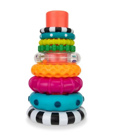 Sassy Stacks of Circles Ring Stacker 6 Months old and up