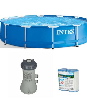 12 x 30 Above Ground Pool w/ Filter Pump System Filter Cartridge