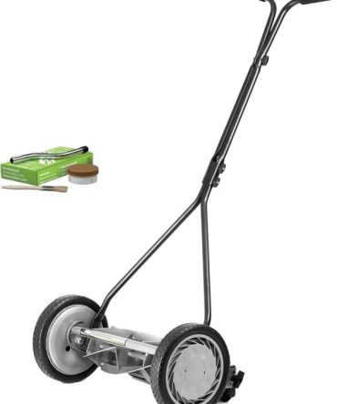 American Lawn Mower Company 1415-16SK 16-Inch 5-Blade Push Reel Lawn Mower with Sharpening Kit