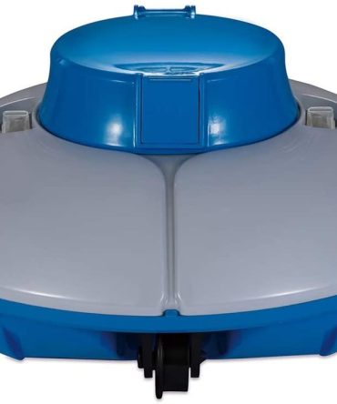 Summer Waves P56000024 Cordless Rechargeable Robotic Above Ground Flat Floor Swimming Pool Water Vacuum Cleaner System