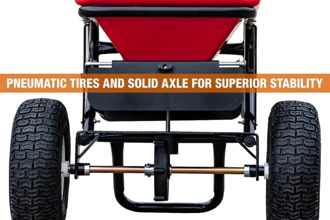 Multi-Purpose Walk Behind Push Spreader 3039632R Grounds Keeper, 100 Pound Capacity, Multi Use Tool for Grass Seed, Salt, De-Icer, Fertilizer and Seeds - Image 19