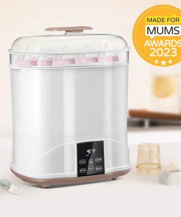 Premium 3-In-1 Baby Bottle Steam Sterilizer And Dryer With LED Monitor