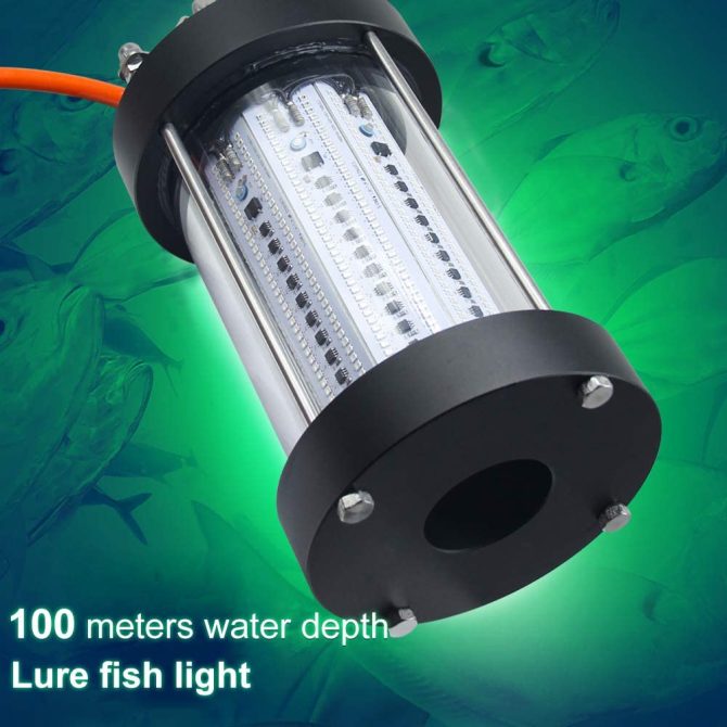 NS 500W LED Underwater Fishing Light 35,000 Lumen Night Fish Attracting Light IP68 Waterproof AC110V - Image 3