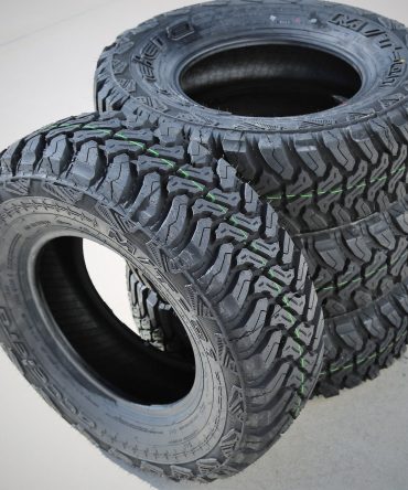 Set of 4 (FOUR) Accelera M/T-01 LT 235/75R15 Load C (6 Ply) MT Mud Tires