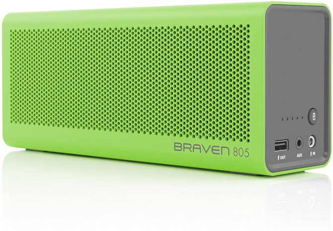 805 Portable Wireless Bluetooth Speaker [18 Hour Playtime] Built-in 4400 mAh Power Bank Charger - Image 3