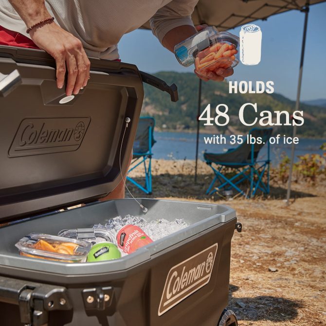 Convoy Series 65-Quart Hard Cooler With Wheels - Image 16