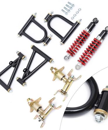 1 Set Front Suspension Swingarm Assembly Parts Fit For DIY Buggy Electric ATV Quad Bike Buggy Go Kart Parts