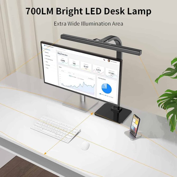 EppieBasic Led Desk Lamp, Architect Desk Lamps for Home Office Black - Image 14