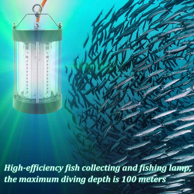 NS 500W LED Underwater Fishing Light 35,000 Lumen Night Fish Attracting Light IP68 Waterproof AC110V - Image 5