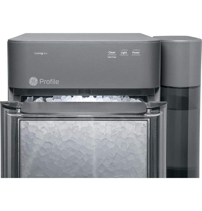 GE Profile Opal 2.0 | Countertop Nugget Ice Maker | Ice Machine with WiFi Connectivity | Smart Home Kitchen Essentials | Black Stainless - Image 23