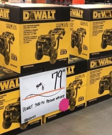 DeWalt Pressure Ready 3400 PSI 2.5 GPM Cold Water Gas Pressure Washer