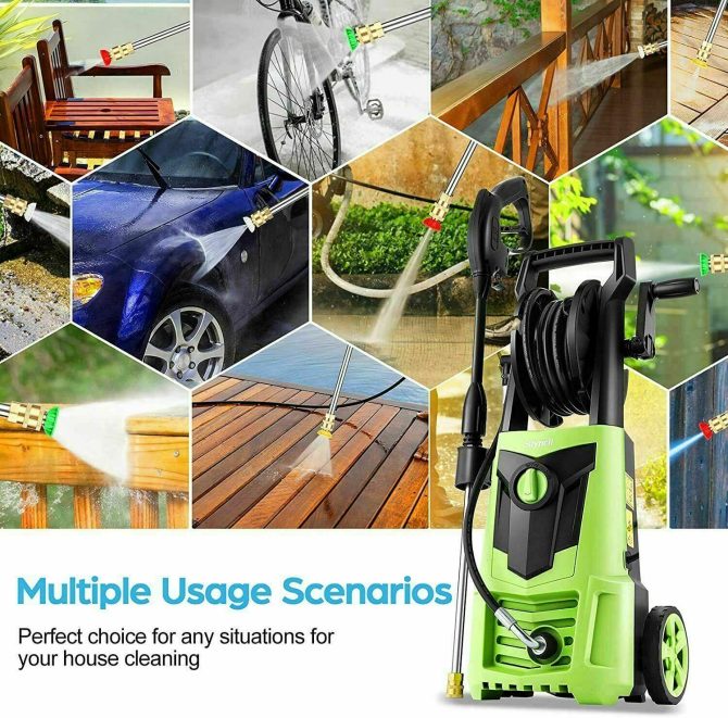 Suyncll Electric Pressure Washer 3000PSI, 2.4GPM High Power Washer Cleaner NEW - Image 22